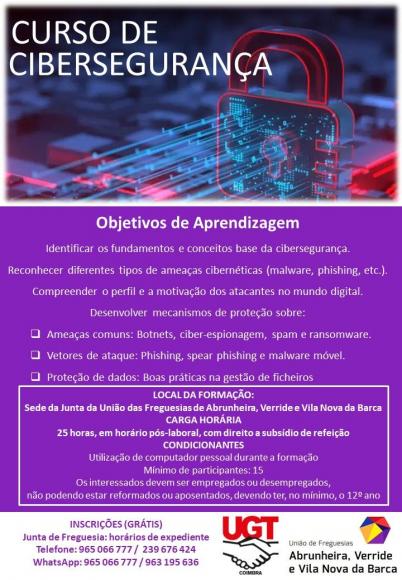 Curso de Ciberseguran&ccedil;a - UFAVVNB 