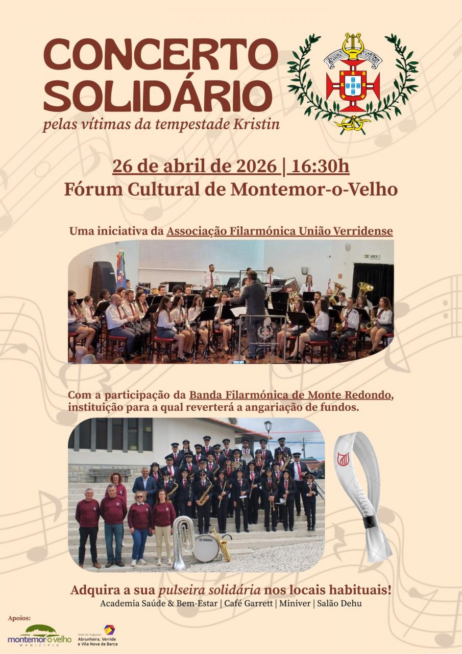 Concerto Solid&aacute;rio - Associa&ccedil;&atilde;o Filarm&oacute;nica Uni&atilde;o Verridense 